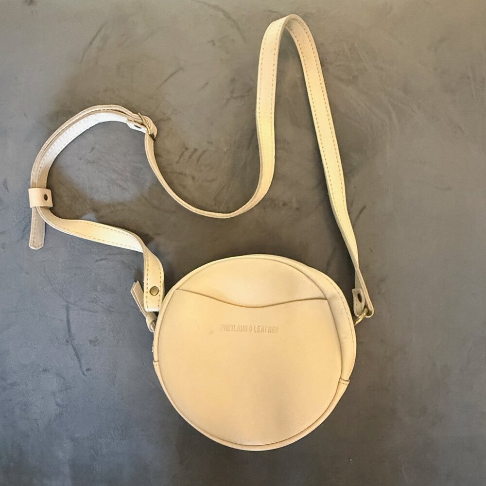 PLG Circle Crossbody - Bone - Small
